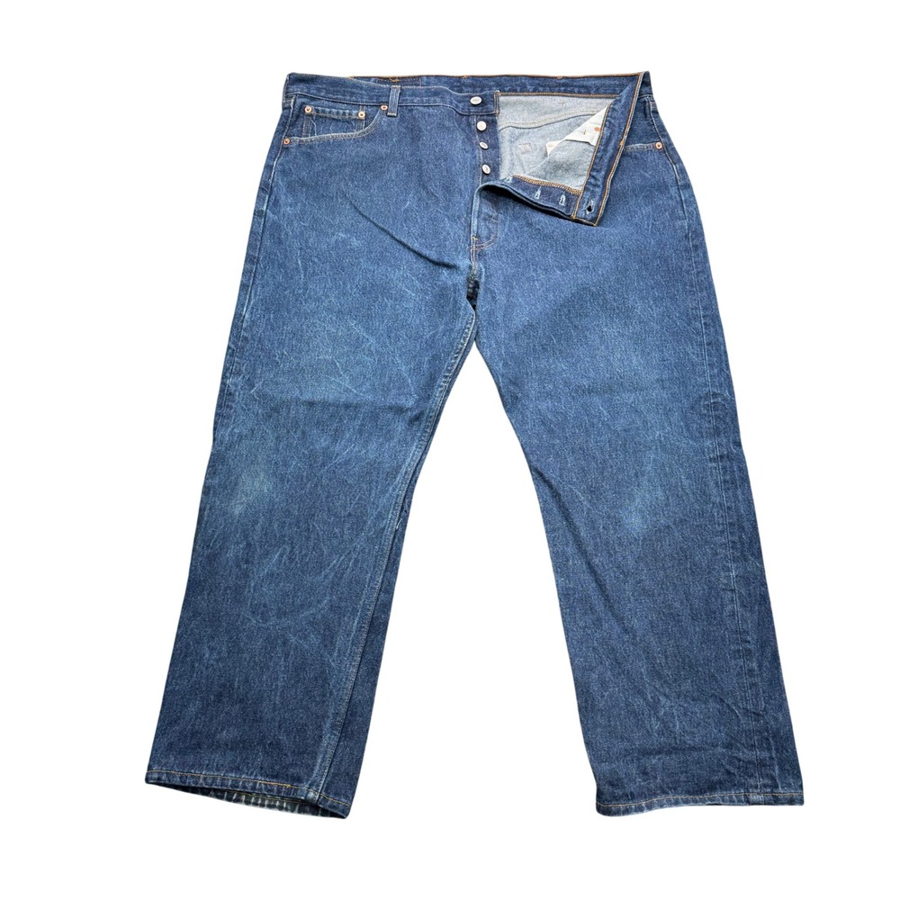Vintage Levi's 501 Jeans Mens 46x30 Straight Leg Button Fly Made in USA 1999